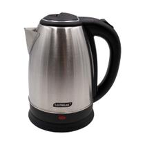 Chaleira Elétrica 1,8l Em Inox Escovado 220v 1500w Rápida Fervura