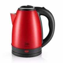 Chaleira Elétrica 1,8L Inox 1000W 127V/220V com Desligamento Automático Chaleira Elétrica 1,8L Inox 1000W 127V/220V com Desligamento Automático