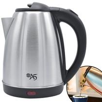 Chaleira Elétrica 1,8L para Esquentar Água Leite Chimarrão Café Chá Suco com Base Giratória Sem Fio Jarra Living Desligamento Automático