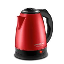 Chaleira elétrica 2 litros 1.500 watts vermelha Premium - CE-06-R (220V)