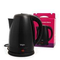 Chaleira Elétrica 2 Litros Elgin Preta Aço Inox - 127V Chaleira Elétrica 2 Litros Elgin Preta Aço Inox - 127V