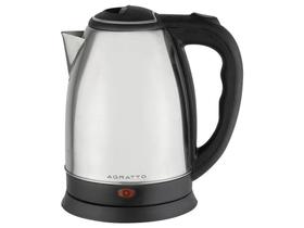 Chaleira Elétrica Agratto CE-01 Desligamento Automático Preto e Prata 1,8L