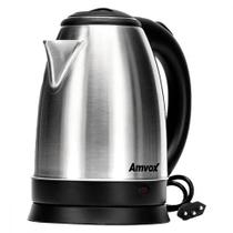 Chaleira Elétrica Amvox 1,8L 900W 110V Inox - 0150