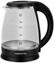 Chaleira Elétrica Aroma ACEV01I Preto,Vidro 2,2L 220V, 110V Agratto