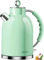 Chaleira Elétrica ASCOT Retro 1,5L 1500W - Aço Inoxidável Verde