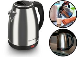 Chaleira Elétrica Atacama Unitermi Inox 1,8Litros 127v OU 220v