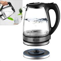 Chaleira Elétrica Auto Desligamento De Vidro 2 Litros 110V Ou 220V Linha Premium - HOME GOODS