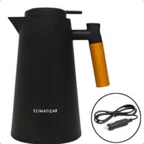 Chaleira Elétrica Automotiva Caminhão Van Motorhome 12/24v Preto Bivolt (12v/24v)