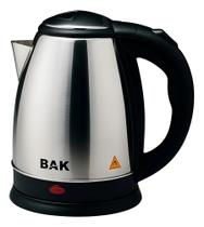 Chaleira Eletrica Bak 1,8l Inox Resistente 100 Oc Premium-110V-BAK-Preto