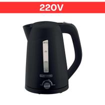 Chaleira elétrica black decker k2200 c/ controle temp - Black+Decker
