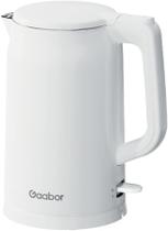 Chaleira Elétrica Branca 1,7l 1450W Aço Inox e Cabo Retrátil Gaabor 220V Chaleira Elétrica Branca 1,7l 1450W Aço Inox e Cabo Retrátil Gaabor 220V