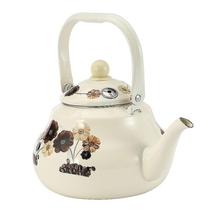 Chaleira elétrica chaleira de esmalte assobiando produtos amigáveis tradicionais cozinha design simples e saudável Chaleira elétrica chaleira de esmalte assobiando produtos amigáveis tradicionais cozinha design simples e saudável