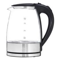Chaleira elétrica COOK WITH COLOR Glass 1.8L Rapid Boil Black
