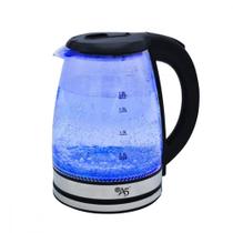 Chaleira Elétrica Cristal LED - 1,8L Vidro Aquecimento Rápido - A5
