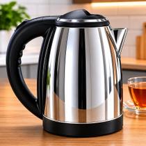 Chaleira Elétrica DDG Aço Inox 1.8L 1500W 220V Aquecimento Rápido INMETRO