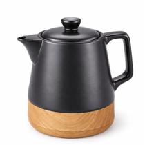 Chaleira Elétrica De Porcelana Elegance Preto 1L Tuut Chaleira Elétrica De Porcelana Elegance Preto 1L Tuut