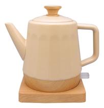 Chaleira Eletrica De Porcelana Nude Elegance 1 Litro 127v