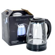 Chaleira Elétrica De Vidro Be Smart Chá Café Leite Quente Bscv100 Cm12 Premium 1,8 Litros 220V