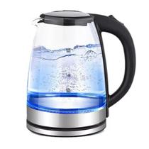 Chaleira Elétrica De Vidro Jarra 2L 1500W Desl Auto 220V Chaleira Elétrica De Vidro Jarra 2L 1500W Desl Auto 220V