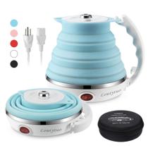 Chaleira Elétrica Dobrável de Silicone LOUTYTUO 555ml 110-220V Chaleira Elétrica Dobrável de Silicone LOUTYTUO 555ml 110-220V