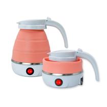 Chaleira Eletrica Dobravel Jarra Bule Silicone 600W 110V 600ml Portatil Rosa Chaleira Eletrica Dobravel Jarra Bule Silicone 600W 110V 600ml Portatil Rosa
