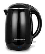 Chaleira Elétrica Elite Gourmet EKT1821 - 1,8L, 1500W, Parede Dupla Preta