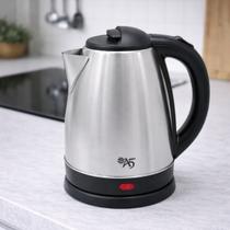 Chaleira Elétrica Esquentar Água Leite Chimarrão Sem Seletor Living Jarra Ferver Café Suco Chá Sem fio Base Giratória Destacável Desliga Automático A5