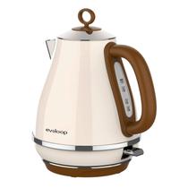 Chaleira elétrica Evoloop 1.7L em aço inoxidável sem BPA 1500W