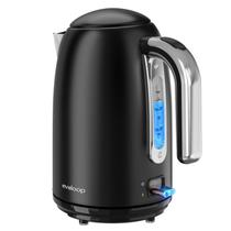 Chaleira Elétrica Evoloop 1,7L - 120V/1500W - Aço Inoxidável Preto