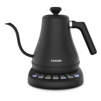 Chaleira elétrica Gooseneck COSORI 0.8L 1200W com 5 predefinições de temperatura