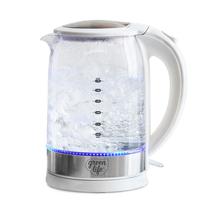 Chaleira Elétrica GreenLife 1,7L de Vidro com Bico Filtrado - Branca Chaleira Elétrica GreenLife 1,7L de Vidro com Bico Filtrado - Branca