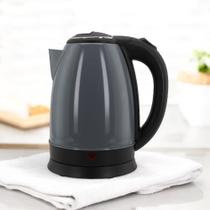 Chaleira Elétrica Inox 1,8L - Fervura Rápida e Automática para Bebidas Perfeitas