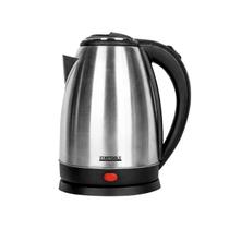 Chaleira Elétrica Inox 2L 127V 1000W Ideal para Café e Chá, Aquece Rápido, Base 360 e Proteção Contra Funcionamento a Seco