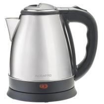 Chaleira Elétrica Inox CE-01 Agratto 127V 1,8L Rápido Aquecimento e Design Moderno