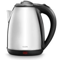 Chaleira Elétrica Inox Elgin Sem Fio 1200w Capacidade 1,8L Com Desligamento Automático 110v