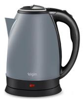 Chaleira Elétrica Inox Elgin Sem Fio 1,8 L Cor Cinza Lunar Chaleira Elétrica Inox Elgin Sem Fio 1,8 L Cor Cinza Lunar