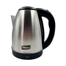 Chaleira Elétrica Inox Portátil 1,8l Jarra Térmica Esquenta Chá Ferve Água Rápido Inma Tampa 110v ou 220v Chaleira Elétrica Inox Portátil 1,8l Jarra Térmica Esquenta Chá Ferve Água Rápido Inma Tampa 110v ou 220v