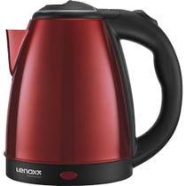 Chaleira Elétrica Inox Thermo Red 2,2 Lt 127V - Lenoxx