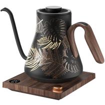 Chaleira Elétrica Intasting Gooseneck 0,9 L com Controle Preciso de Temperatura