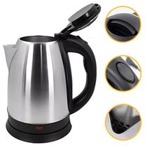 Chaleira Elétrica Jarra Aço Inox 1.8 Litros Desligamento Automático Base Giratória removível Chaleira Elétrica Jarra Aço Inox 1.8 Litros Desligamento Automático Base Giratória removível