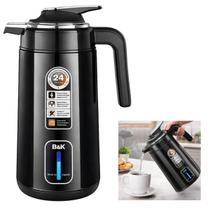 Chaleira Elétrica Jarra Térmica Inox 1,8l 1000w 127V Voltagem:127VCor:Preto Chaleira Elétrica Jarra Térmica Inox 1,8l 1000w 127V Voltagem:127VCor:Preto