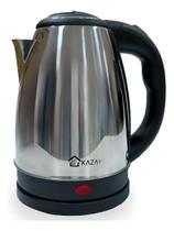 Chaleira Elétrica Kaza 1,8l Inox Resistente Aquecimento Rápido e Desligamento Automatico