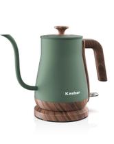 Chaleira elétrica Keebar Gooseneck 0.8L 1000W de aço inoxidável