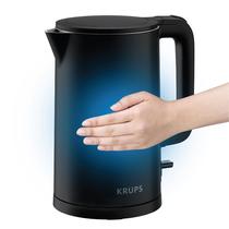 Chaleira elétrica KRUPS 1.5L em aço inoxidável Cool Touch Chaleira elétrica KRUPS 1.5L em aço inoxidável Cool Touch