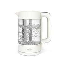 Chaleira Elétrica Martha Stewart com Infusor de Chá de Vidro 1,7L Chaleira Elétrica Martha Stewart com Infusor de Chá de Vidro 1,7L