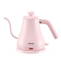Chaleira Elétrica Mecity Bico de Ganso 800ml 1000W Rosa Chaleira Elétrica Mecity Bico de Ganso 800ml 1000W Rosa