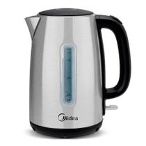 Chaleira Elétrica Midea 1,7 L com visor Inox 127V EKA23X1 Chaleira Elétrica Midea 1,7 L com visor Inox 127V EKA23X1