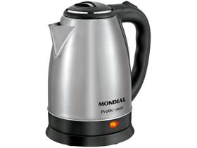 Chaleira Elétrica Mondial Premium Inox 1200W CE-06