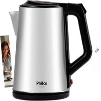 Chaleira Elétrica Philco PCH23PI Inox 2,3L Desligamento Automático Base Removível 360