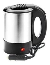 Chaleira Elétrica Portátil 12V Carro Chá Café Inox 500 Ml - Top Total